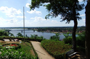 Elbbrücke zwischen Hohnstorf und Lauenburg